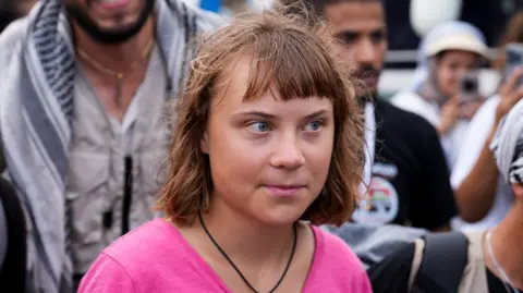 Greta Thunberg's Gaza Aid Flotilla Docks in Tunisia