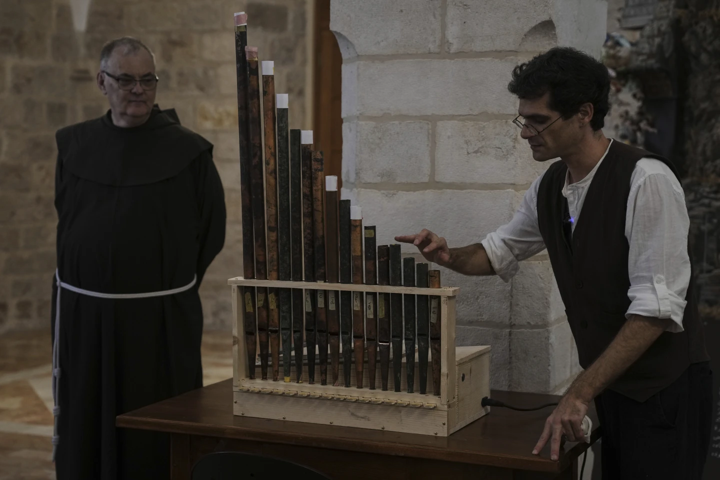 Ancient Pipe Organ Resurfaces in Jerusalem After 800 Years