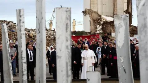 Pope Leo XIV Calls for Justice at Beirut Port Blast Site Amidst Tragic Memories