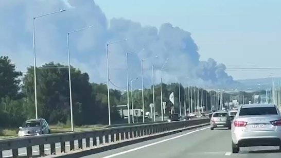 Ukraine Strikes Major Russian Oil Refinery and Airfield, Reports 8 Russian Deaths
