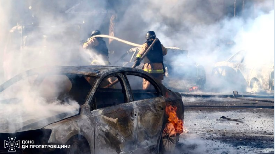 Russian Drone Strike Kills 5, Injures 67 at Pavlohrad Shopping Mall