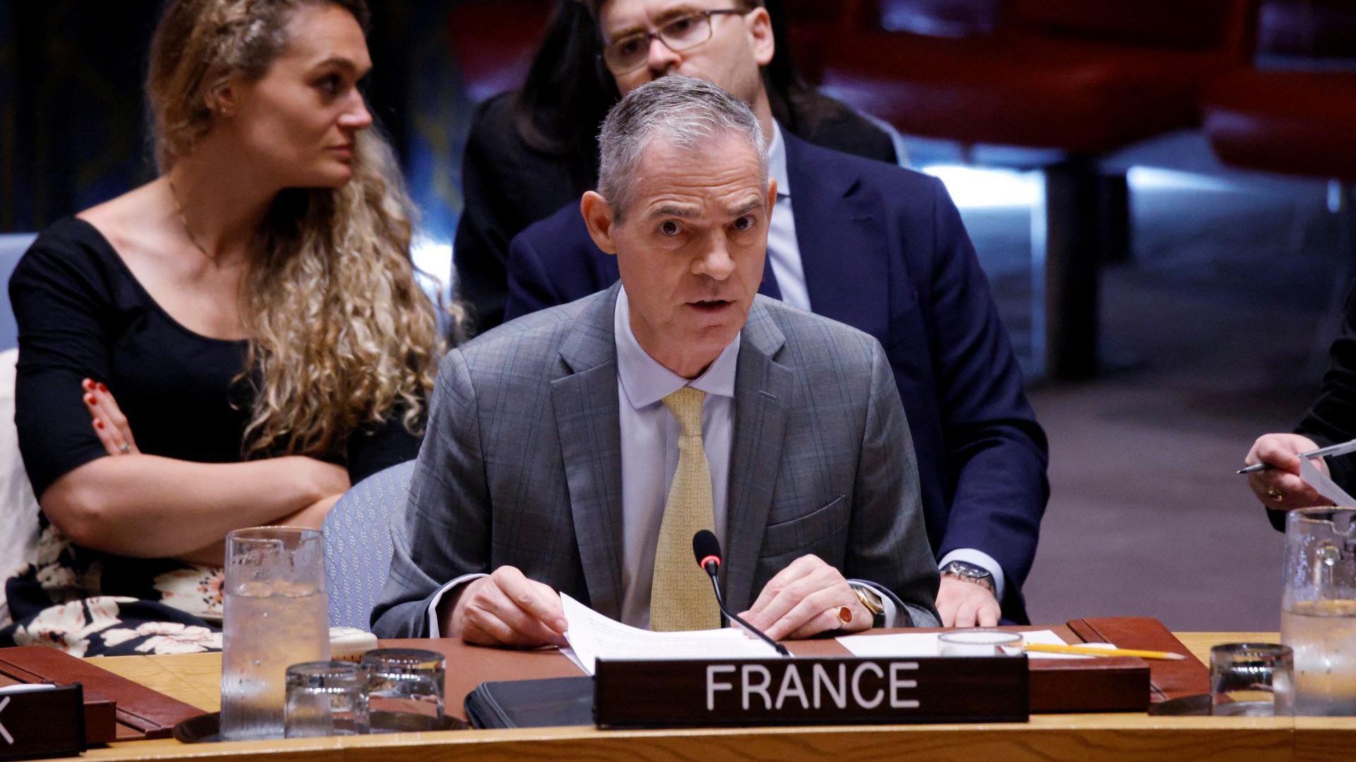 US Delegation Walks Out of UN Security Council Meeting During French Sanctions