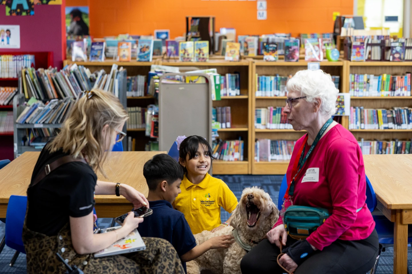 Therapy Dog Sage Aids Minnesota Children Recovering from Immigration Crackdown Trauma