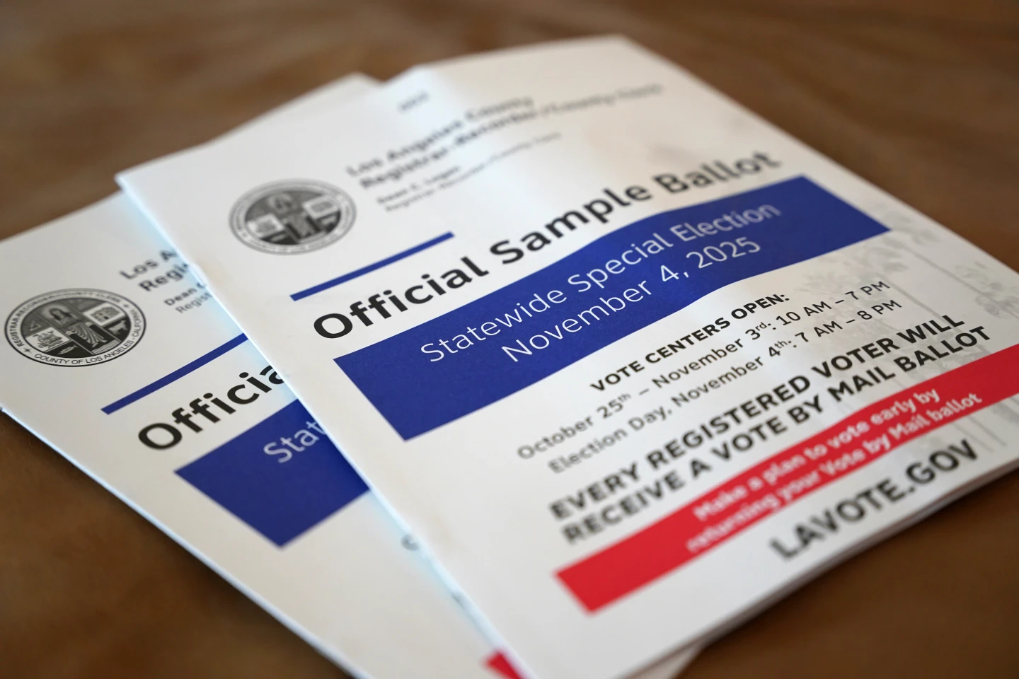 DOJ to Send Federal Election Observers to California and New Jersey for Upcoming Elections