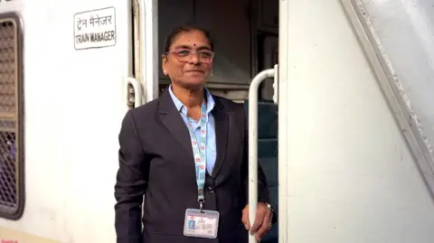 Breaking Barriers: India’s Trailblazing Female Train Driver Retires After 36 Years