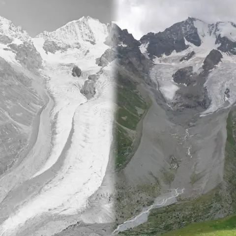 Melting Glaciers: A Stark Visual Reminder of Climate Change