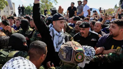 Celebrations Erupt as Freed Palestinian Detainees Return Home
