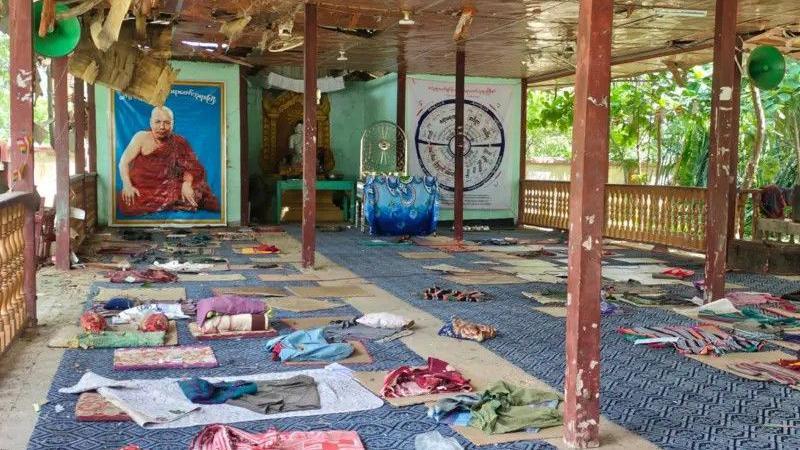 Fourteen Killed in Myanmar Monastery Strike