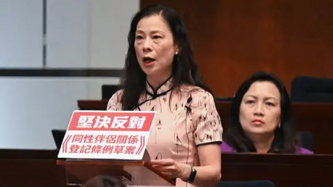 Hong Kong Lawmakers Reject Same-Sex Couples Rights Bill, Sparking Outcry