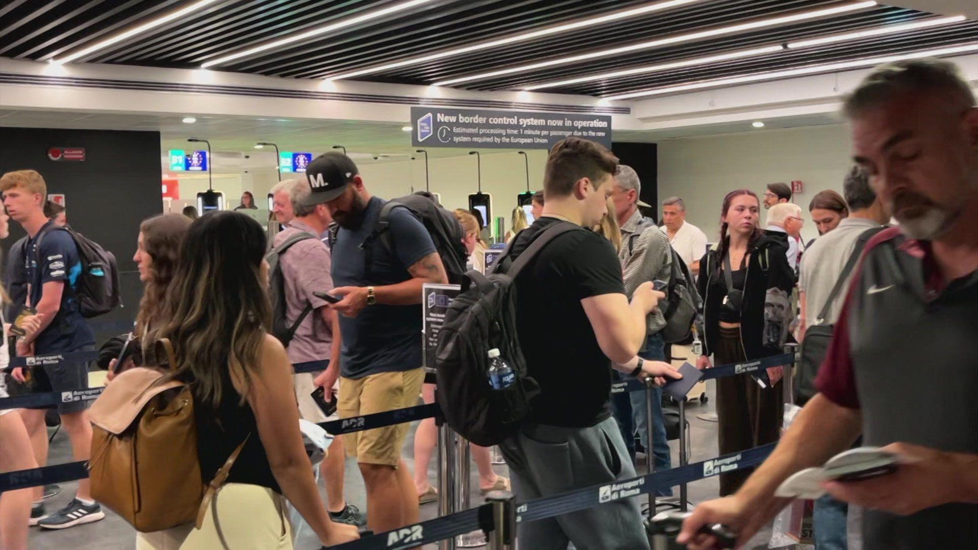 EU Border System Triples UK Wait Times at Rome Airport, Says Airport Boss