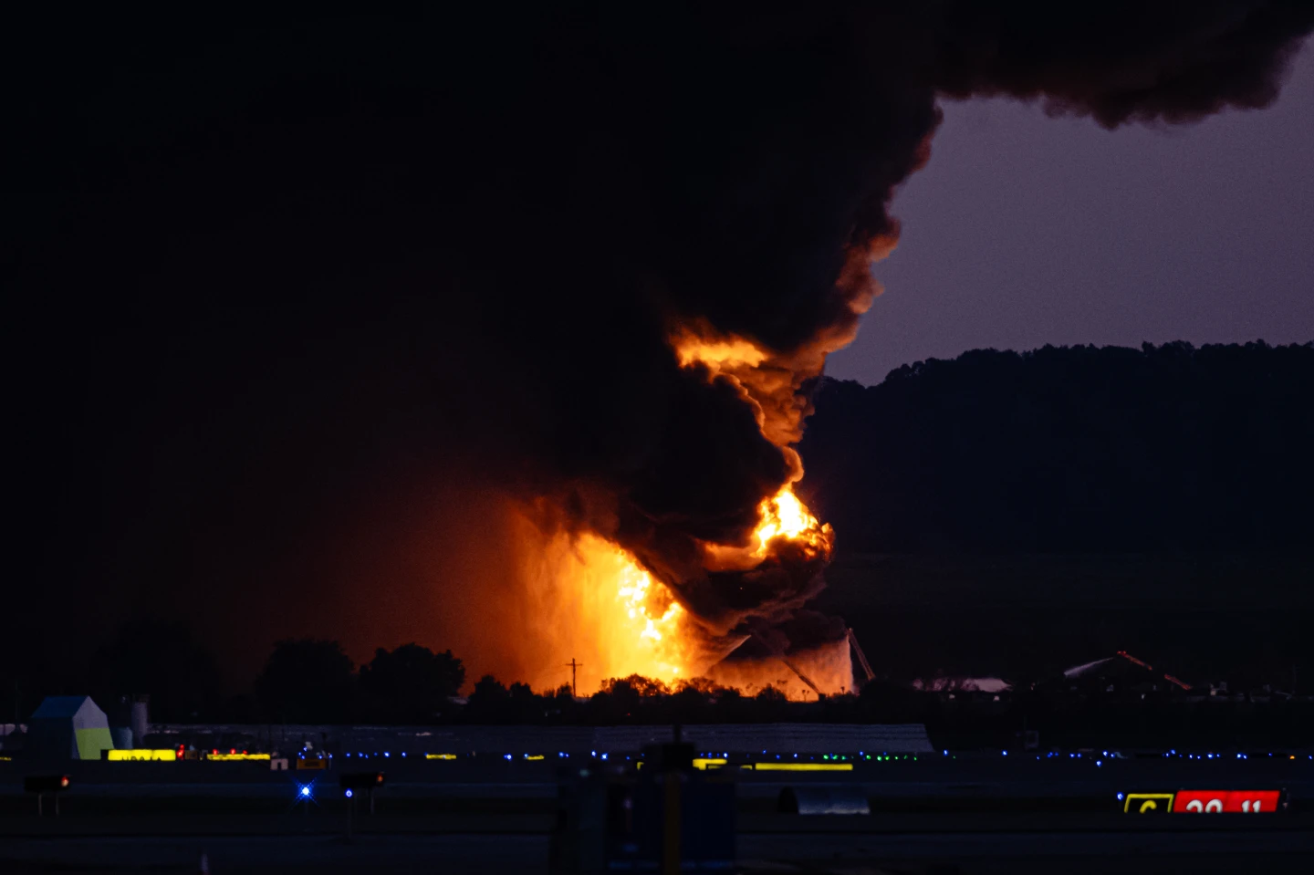 UPS Plane Crash in Louisville: Fire Erupts After Takeoff