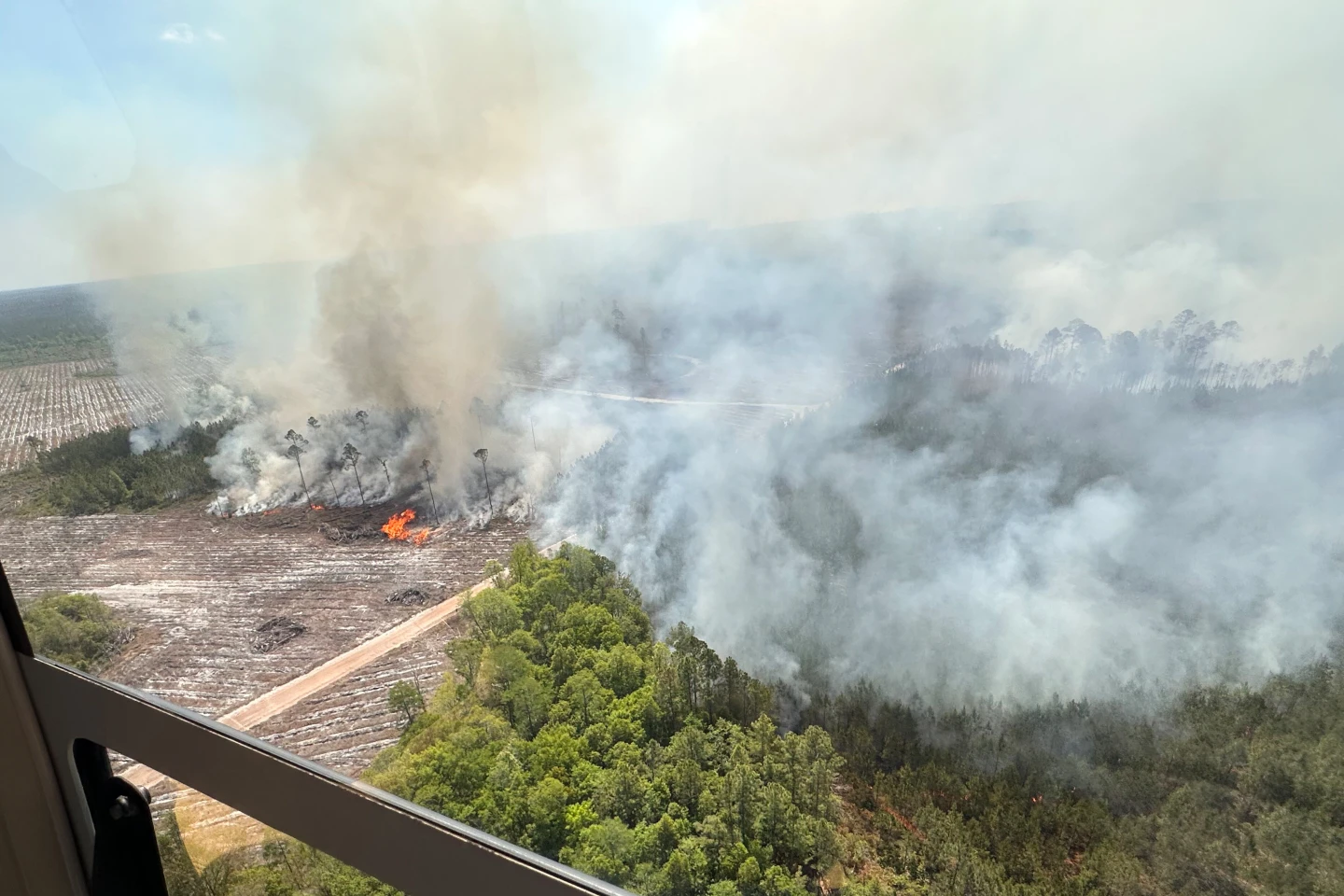 Devastating Wildfires Continue to Rage Across Southeastern Georgia