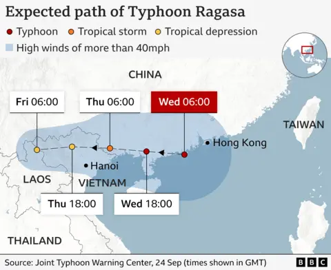 Typhoon Ragasa Strikes Southern China After Deadly Floods in Taiwan