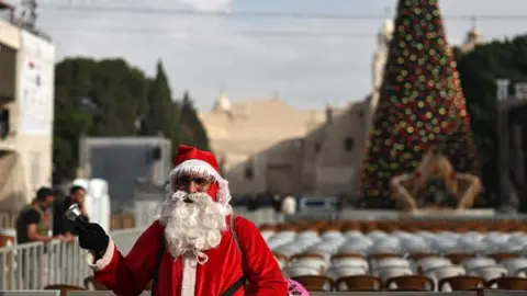 Bethlehem Lights Up for Christmas Amid Gaza Conflict