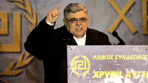 Neo-Nazi Leader of Golden Dawn Released Early on Health Grounds