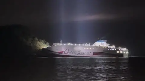 Massive Rescue Operation as Ferry Grounds Off South Korean Coast