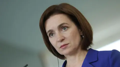 Moldova's President Warns of Kremlin Threats Ahead of Critical Elections