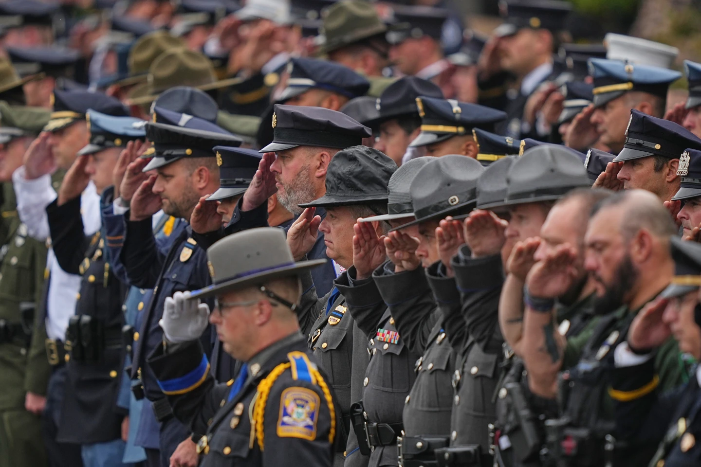 Three Pennsylvania Detectives Remembered for Their Dedication and Courage at Emotional Funeral
