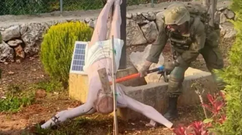 Israeli Soldiers Face Penalties for Vandalizing Jesus Statue in Lebanon