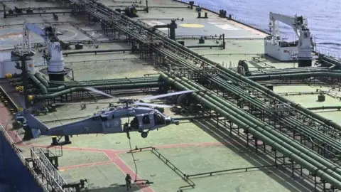 US Military Board Ship Carrying Iranian Oil Amid Heightened Tensions