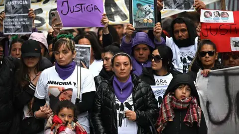 Nationwide Outcry: Argentines Rally for Justice in Horror of Femicide
