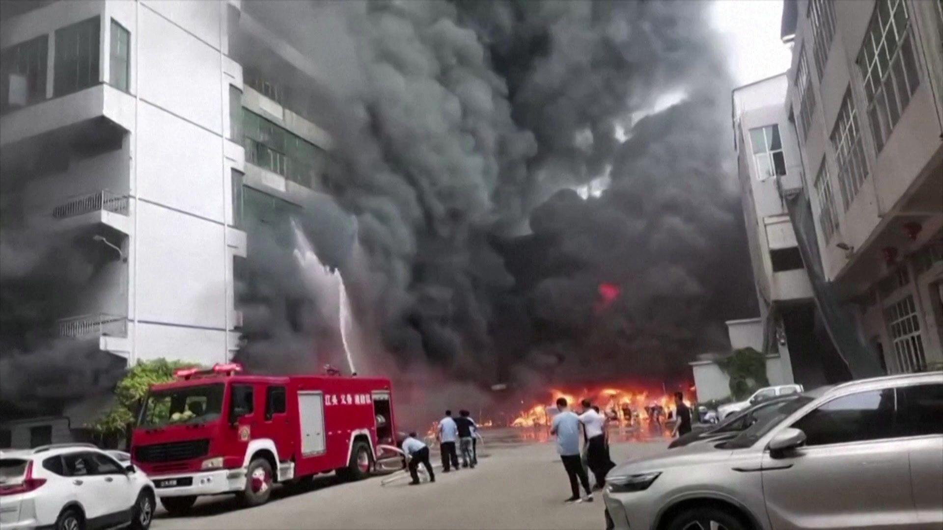 28 Die in Jinjiang Shoe Factory Blaze