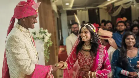 Indian Couple Faces Online Trolls Over Skin Color After Wedding Goes Viral