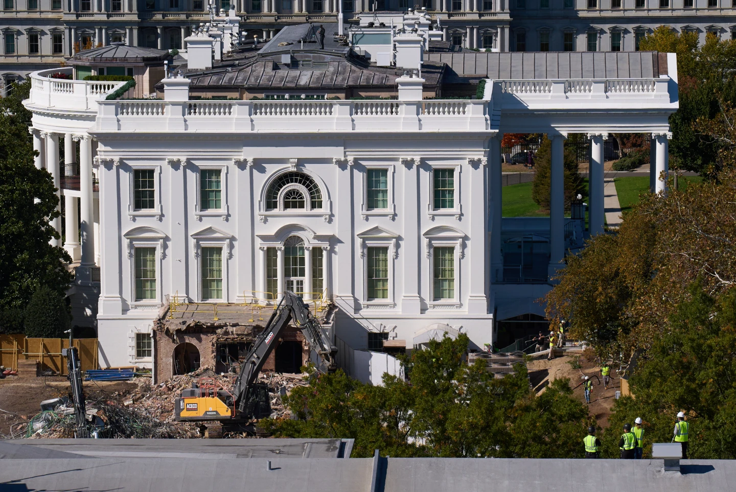 Controversy Erupts Over White House East Wing Demolition for Trump's New Ballroom