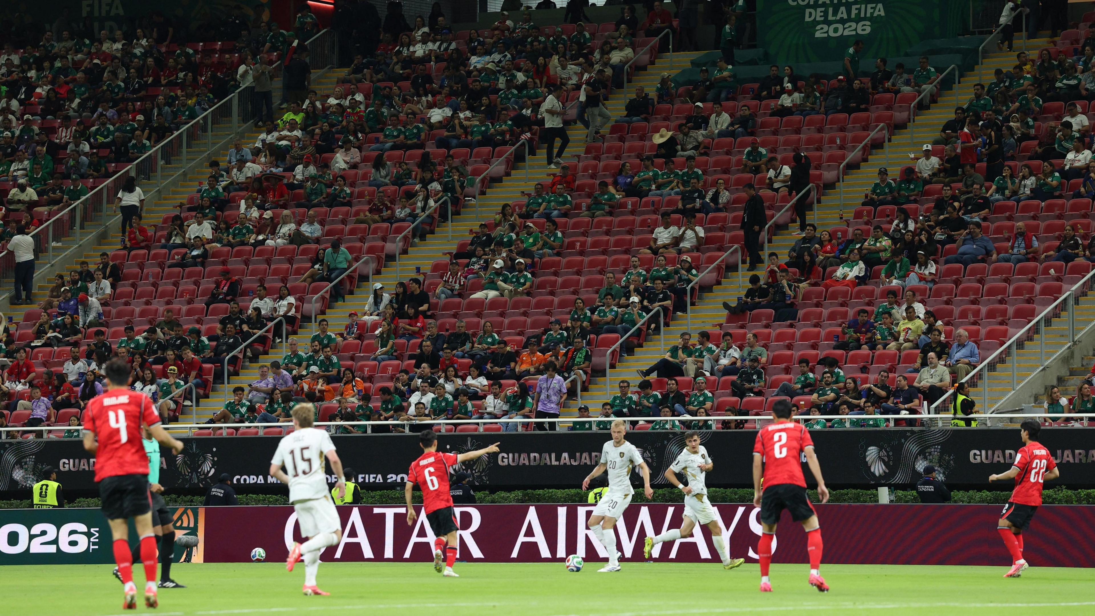 FIFA Accuses Fans Standing on Concourses Amid Rising Empty Seats in Mexico's World Cup Group A