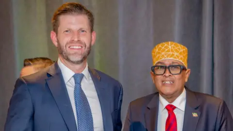 Somaliland's President Seeks Investment Opportunities with Eric Trump in Davos