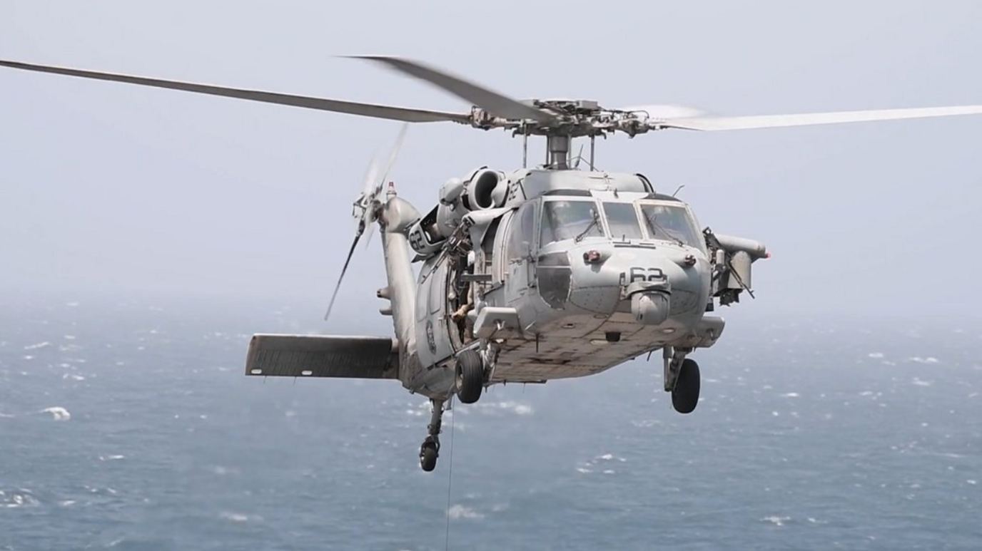 US Helicopter Neutralises Cargo Ship Trying to Evade Iran Blockade