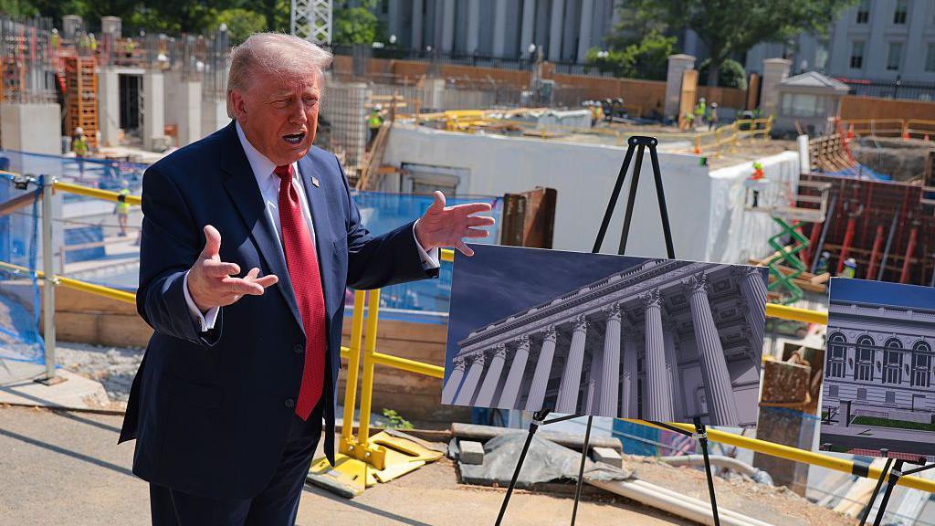 Trump asks Supreme Court to keep White House ballroom construction alive